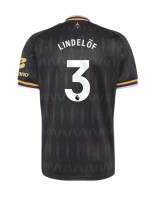 Aston Villa Victor Lindelof #3 Venkovní Dres 2026-27 Krátký Rukáv